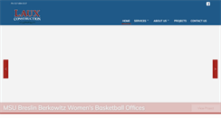 Desktop Screenshot of lauxconstruction.com